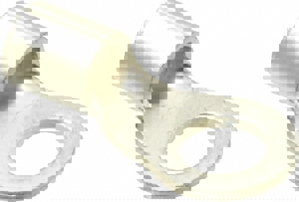 Circular Ring Terminal: Non-Insulated, 12 to 10 AWG, Crimp Connection